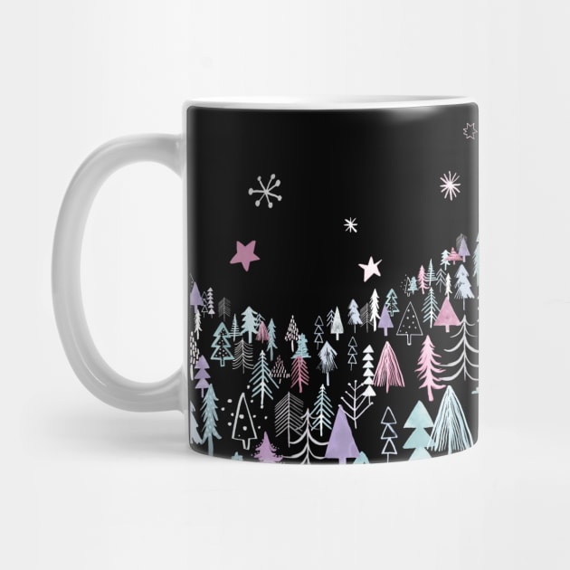 Magic Christmas Trees by ninoladesign